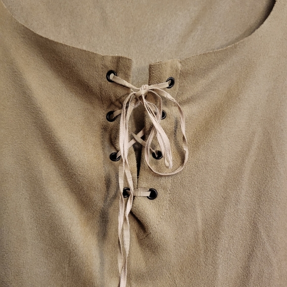 tank suede tank top - Picture 2 of 4